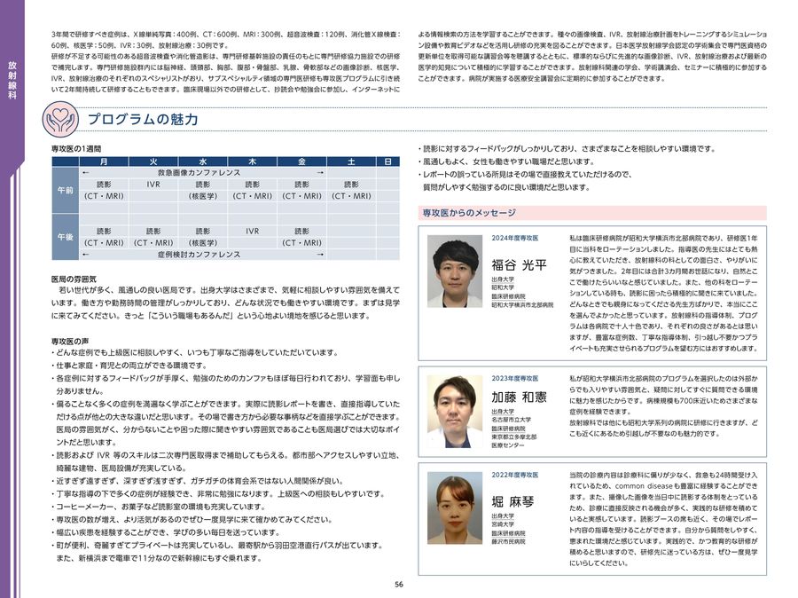 昭和大学 専門研修プログラムガイド 2025