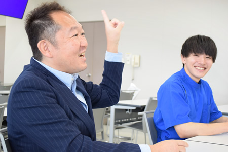 対談の様子